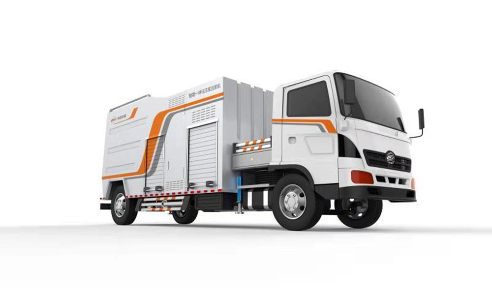 一體式智能變頻壓漿臺(tái)車
